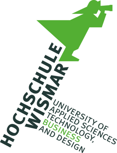 Logo der Fakultät Wirtschaftswissenschaften, grüner Fischer auf weißem Grund