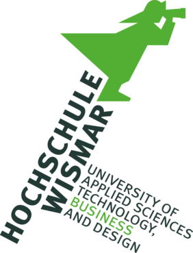 Logo der Fakultät Wirtschaftswissenschaften, grüner Fischer auf weißem Grund
